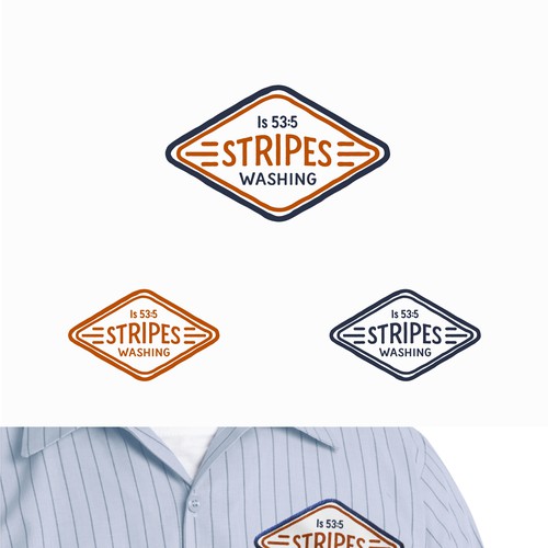 Stripes Washing - Design a logo and brand for a new upcoming coastal company Design by Creafyx