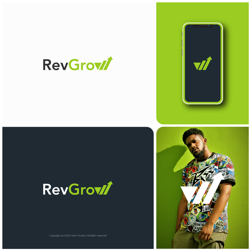 Logo Contest for RevGrow Design by evangeline®