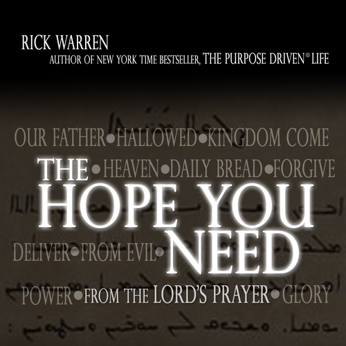 Design Rick Warren's New Book Cover Design by kimmerharvest