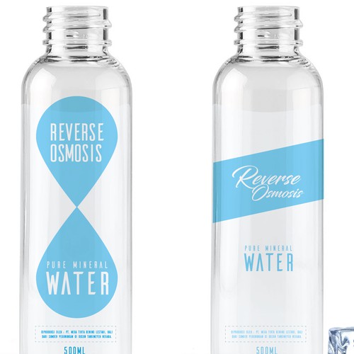 Design di Design a Mineral Water Bottle Label di GarthJones