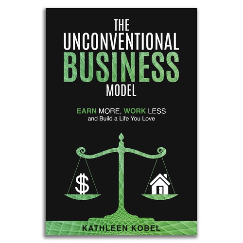 Book Cover Design (The Unconventional Business Model) Design by Waris Baig 786