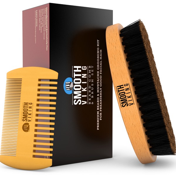 Beard Comb 3D Image for Smooth Viking