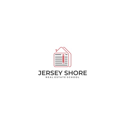 Real Estate School Logo Design by mbeo crut