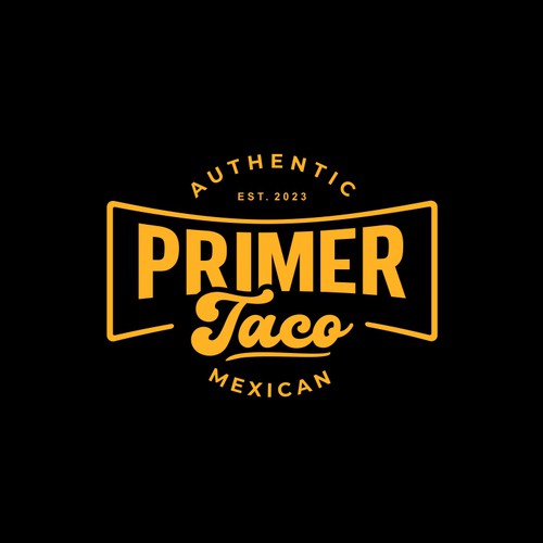 Taco Drive Thru Logo Réalisé par Vic People Studio