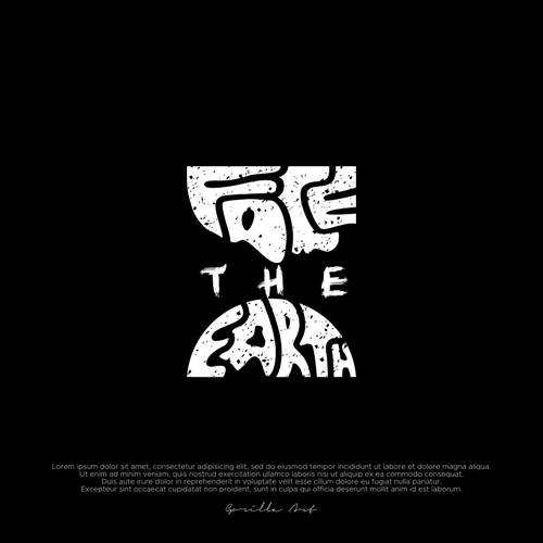 Band Identity Font (w/ Optional Logo) Diseño de Gorilla Art ™