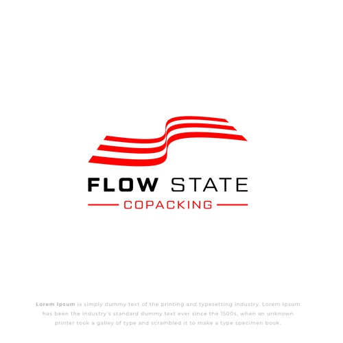 Flow State logo Design by CreativeJAC