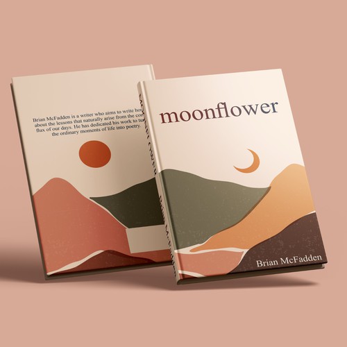 Moonflower - Poetry chapbook cover Design by KS BOY