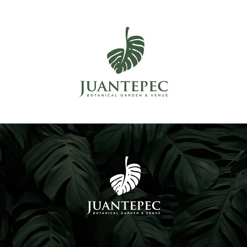 Botanical garden & Venue Logo creation (we would like to use the leaf as a cut out on a steel plaque (with holes in the  Design by megawon®