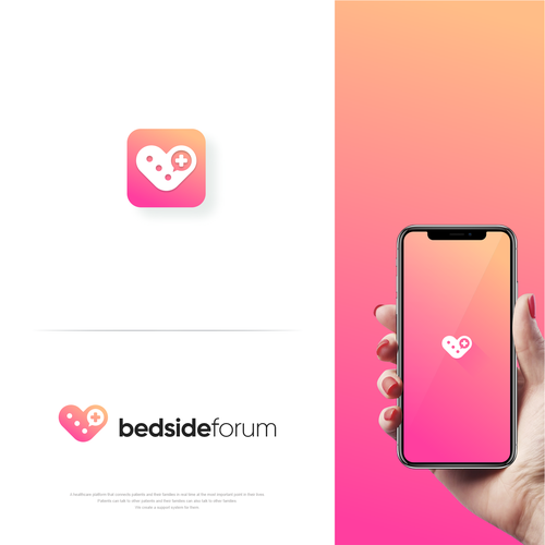 Design a LOGO for a Live Chat App for Patients and their Families! Design by camuflasha