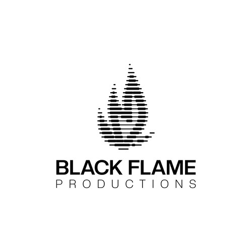 Cool, masculine Logo for company name „Black Flame” Design by alteros