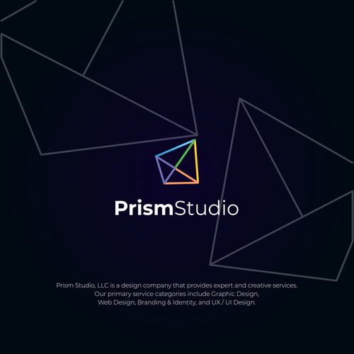 NEW creative logo design for Prism Studio Design by you_gis