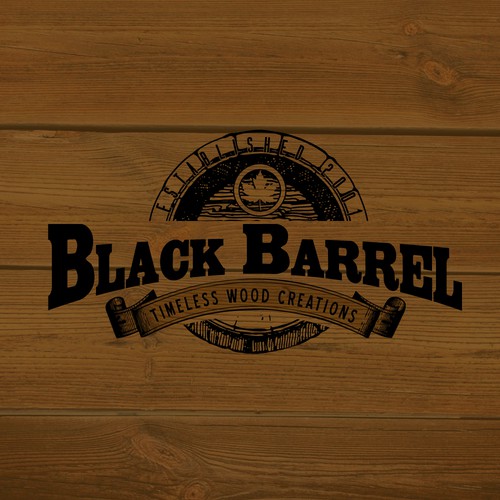 Designs | Create a vintage logo for Black Barrel | Logo & business card ...