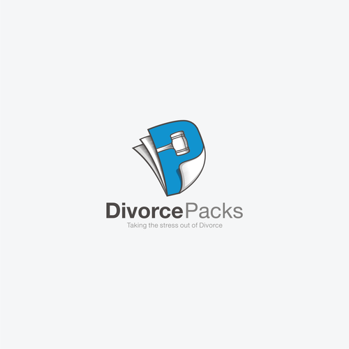 Divorce Logo  - UPDATED BRIEF, Ideally hand/computer drawn / Original Logo - Blind Filter Enabled Design by okdesignstudio