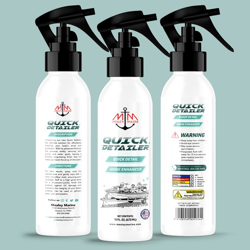 Designs | Design a awesome label for a boat detailing product ...