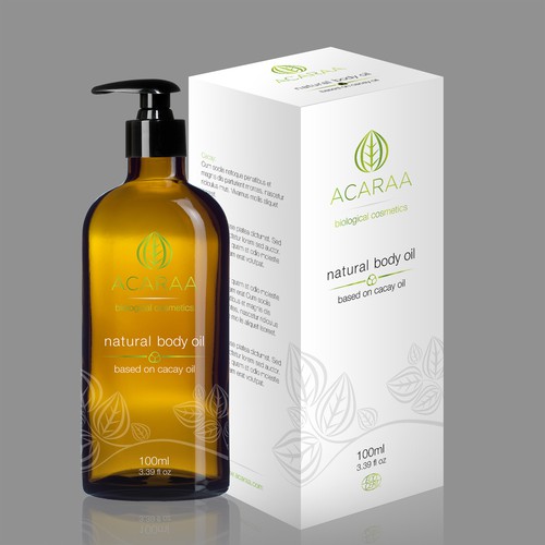 Creative Packaging Design for Natural Cosmetic Line Design by milan.kelecevic