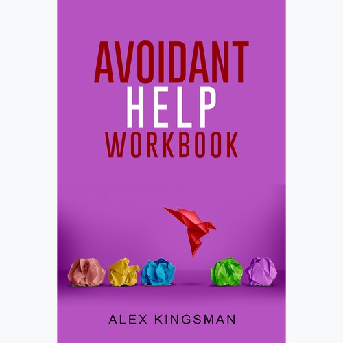 Workbook book cover on Avoidant Attachment Style Design by MS_99