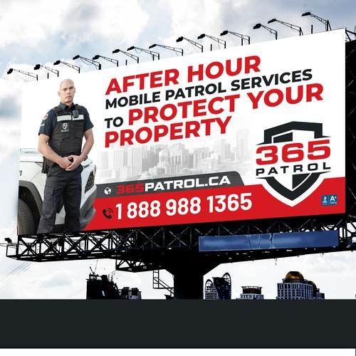 I need a billboard design for a Security Guard Company Design by GrApHiC cReAtIoN™