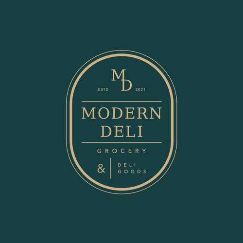 Logo for Modern Deli Design réalisé par dadidam