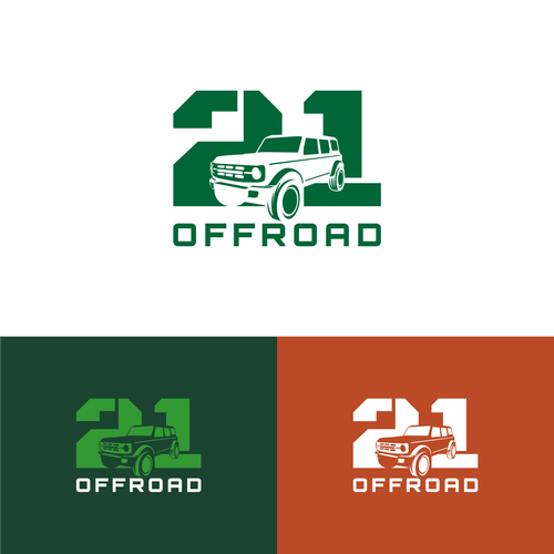 Offroad parts store needs bold logo. Design by Astart