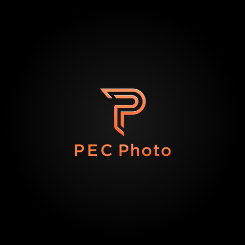 Create a simple, sleek photography logo for my sports photography