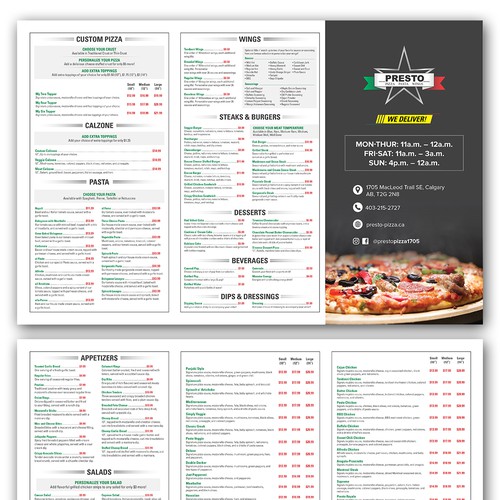 Pizza Place Menu Connersville • Order Pizza Place Delivery Online •  Postmates