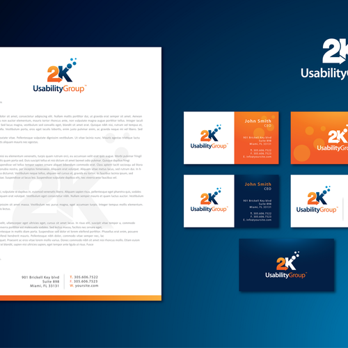 2K Usability Group Logo: Simple, Clean Design by RedLogo