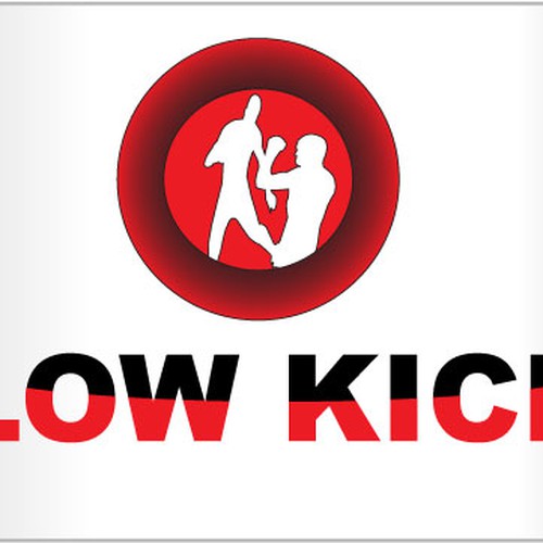 Awesome logo for MMA Website LowKick.com! Ontwerp door amess