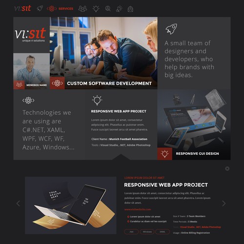 Design finalista por Iconic Graphics