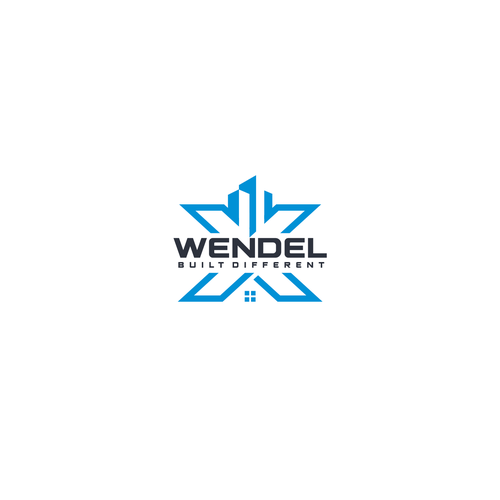 Luxury Logo Design for Wendel X — A Premium Construction Brand Built Different Design by Blinca