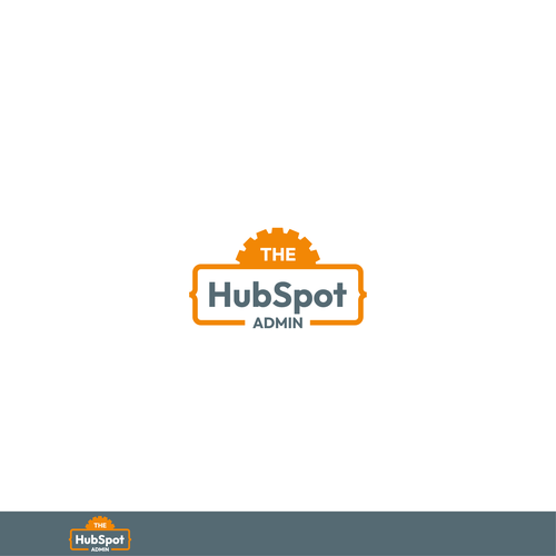 Bold logo that unites and champions the HubSpot Admin Design by suzie