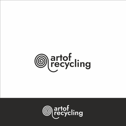 Logo design for a brand-new design and art project within tire recycling. Design by helcapitano