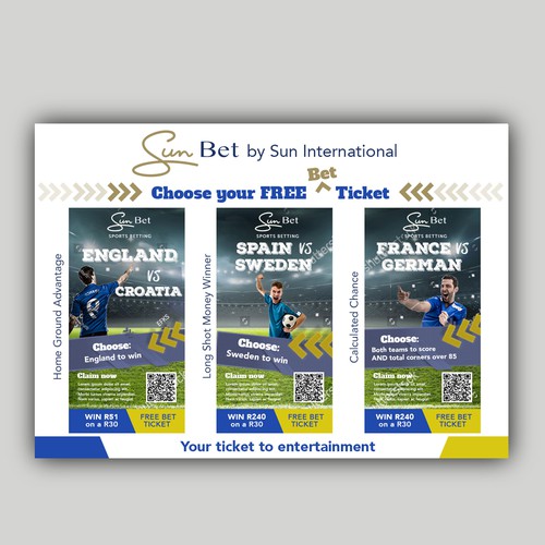 Free Ticket Ad - style overview Design by allMarv