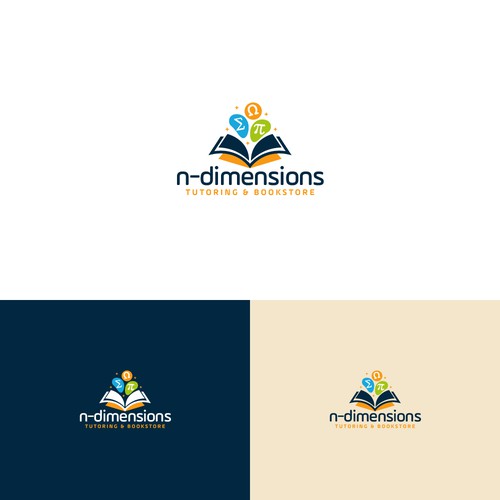 Math/Science Tutoring & Bookstore logo to be used for storefront, abstract & professional Design by opiq98