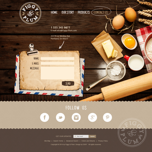 Create online brand for traditional, home-baked cake and pudding subscription club Réalisé par DSKY