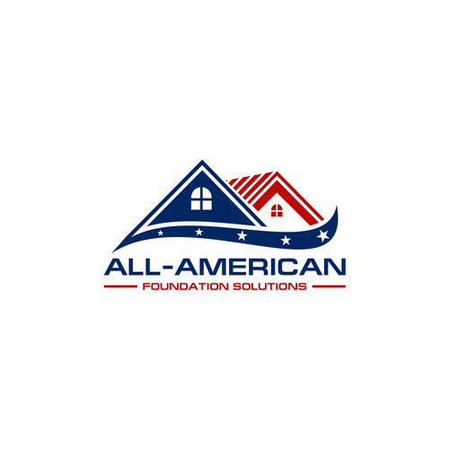 All-American Foundation Solutions Company Logo Design by umaira_99