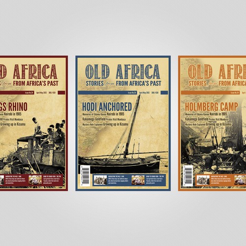 Help Old Africa Magazine with a new  Design por TokageCreative