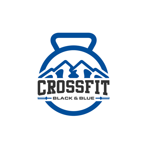 CrossFit Black & Blue -logo design Design by sriredjeki