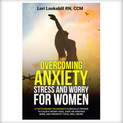 Creative book cover that incites feeling of peace, health and strength appealing to women Design by N&N Designs