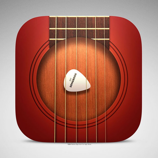 MySongbook is being updated to iOS 7 and needs a new app icon