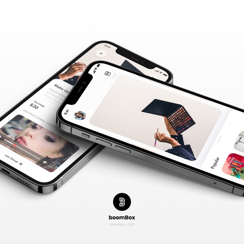 Ultra Minimalistic Ecommerce App Design by boomBox