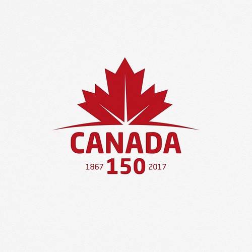 Community contest: Design Canada’s 150th birthday logo! Design by lagartoguancho