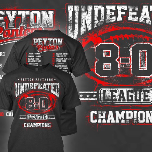 High school football championship tshirt, T-shirt contest