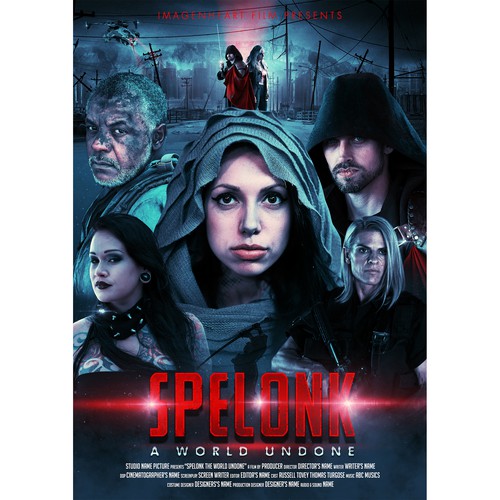 Poster for Apocalyptic sci fi film Design by sabirshah