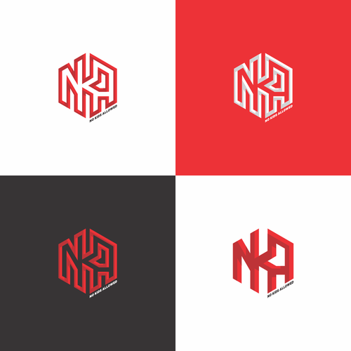 DJ Name Logo Needed for Marketing- NKA (No Kids Allowed) Design by Nathan.DE