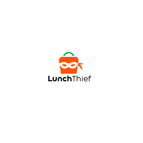 LunchThief Mobile App Logo Design by Striker29