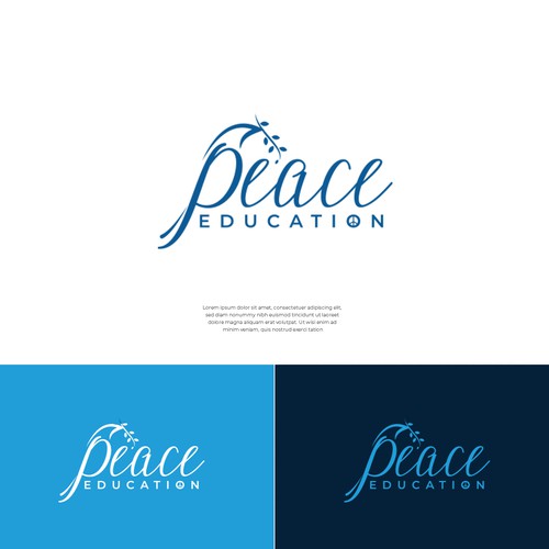 Design stylish Logo for Peace Education Plattform Design by Bali Studio √