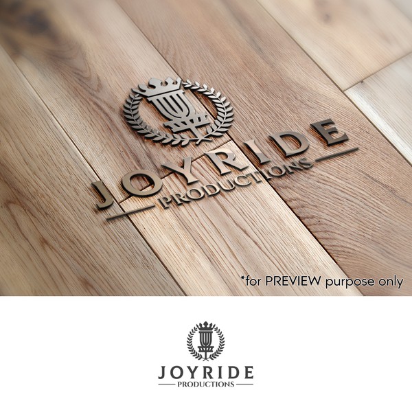 Design by Yeni May titled "JoyRide Productions"