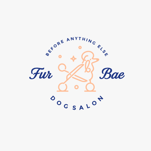 Design a logo/branding for Fur-Bae (slogan: Before Anything Else) luxury dog wellness/lifestyle biz Design by BRGHT✦