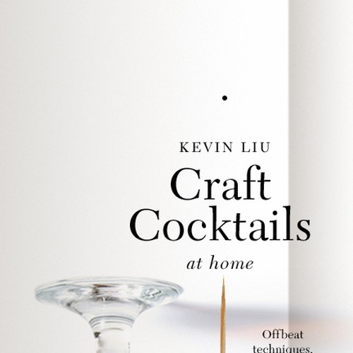 New book or magazine cover wanted for Craft Cocktails at Home Design por kcastleday