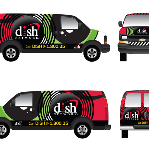 V&S 002 ~ REDESIGN THE DISH NETWORK INSTALLATION FLEET Design by Web2byte